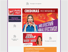 Tablet Screenshot of credimas.net